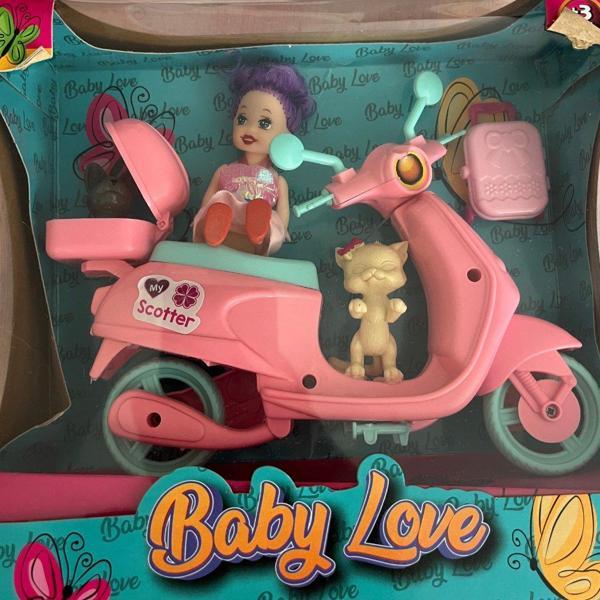 Mavisudünyası Baby Love Kedili Motorsiklet Oyun Takımı - Image 1