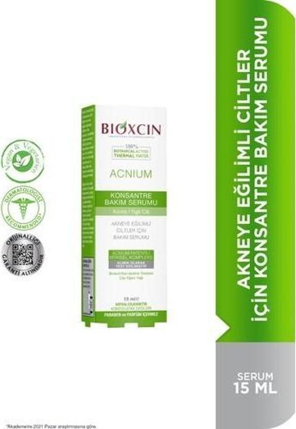 Bioxcin Acnium Konsantre Bakım Serumu 15 Ml - Image 1