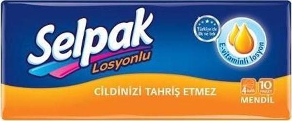 Selpak Losyonlu Mendil 10 'Lu - Image 1