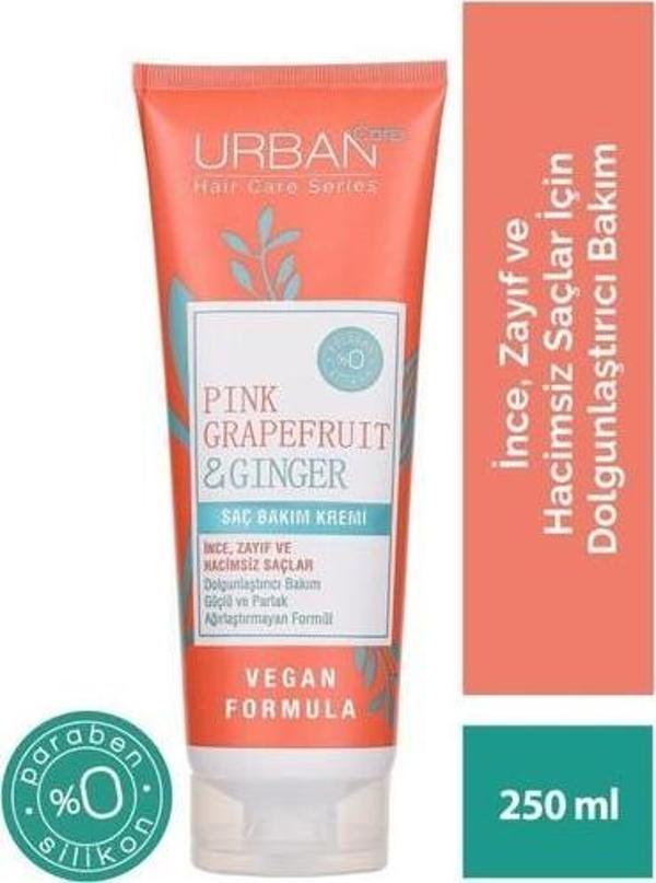 Urban Care  Pink Grapefruit & Ginger Saç Bakım Kremi  250 Ml - Image 1