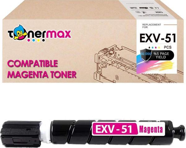 Canon C-EXV-51 Muadil Toner - Kırmızı / IR-C5535 / IR-C5540 / IR-C5550 / IR-C5560 / IR-C5750 - Image 1