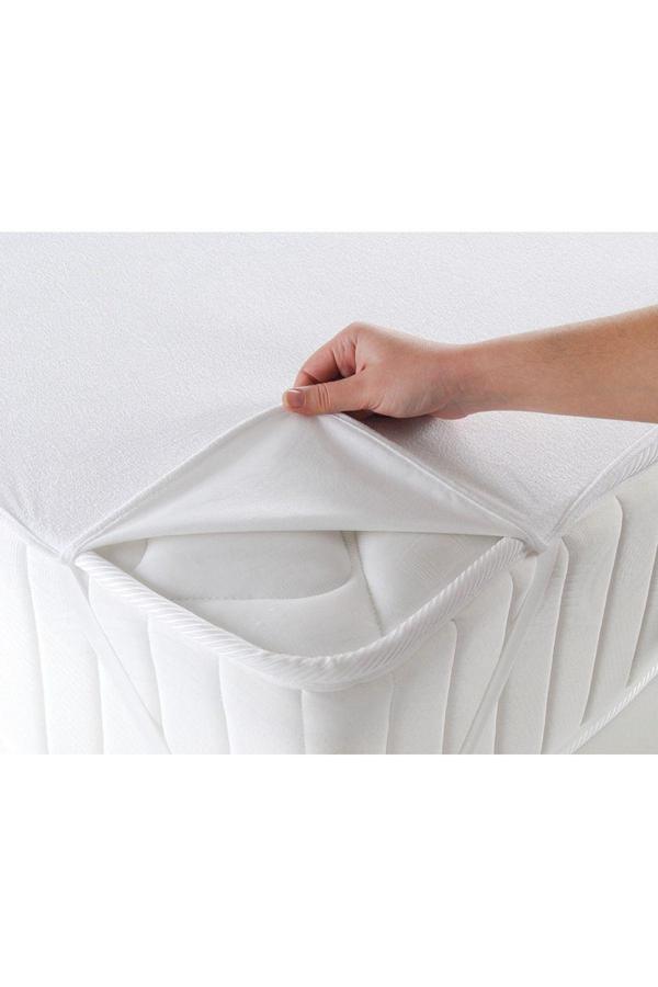 Maki Home 100X200 Cm Köşelerden Lastikli Tek Kişilik Sıvı Geçirmez Yatak Koruyucu Alez - Image 1