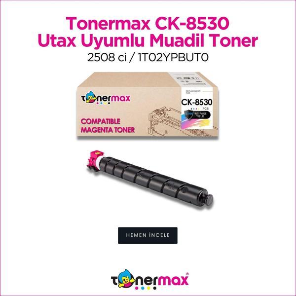 Utax CK-8530 Muadil Toner Kırmızı/  2508 ci / 1T02YPBUT0 - Image 1