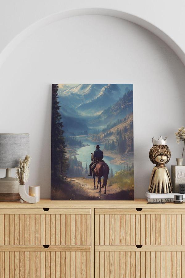 Red Dead Redemption 2 Kanvas Tablo - Image 1