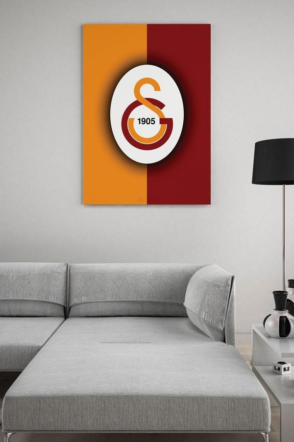 Sarı Kırmızı Galatasaray Kanvas Tablo - Image 1