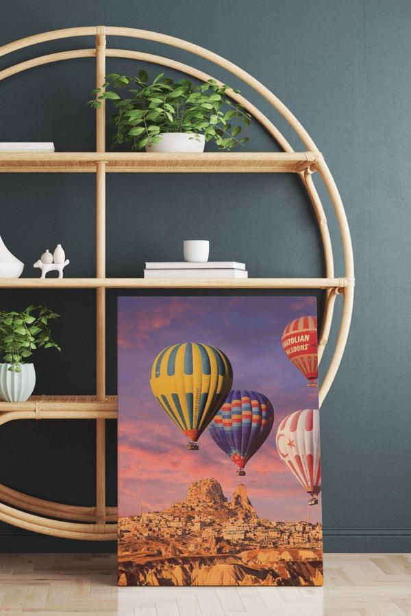 Kapadokya Uçan Balonlar Kanvas Tablo - Image 1