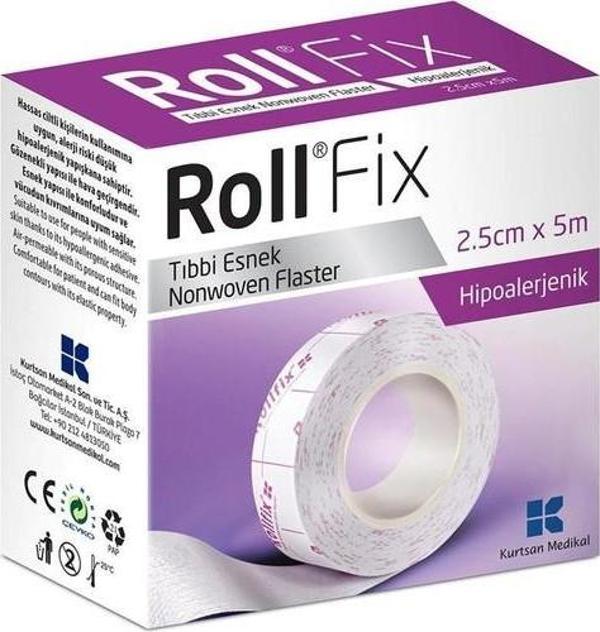 Roll Fix 2.5X5 M Hipoalerjenik Esnek Fix Flaster - Image 1