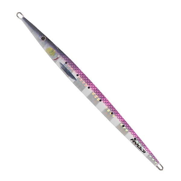 Ryuji Garfish 15cm 45gr Metal Jig Yem Pink Flash Glow - Image 1