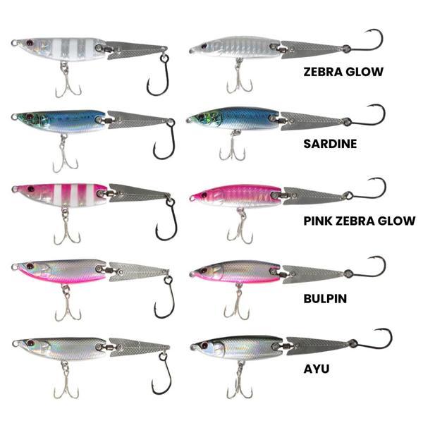 Ryuji Metal Jack 9cm 20gr Metal Jig Balık Zebra Glow - Image 1