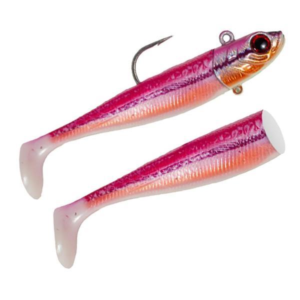 Seabor Deep Fake 17cm 150gr 2+1 Off Shore Silikon Yem Pink UV - Image 1