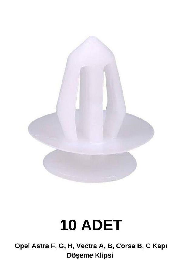 Opel Astra F, G, H, Vectra A, B, Corsa B, C Kapı Döşeme Klipsi (10 ADET) - Image 1