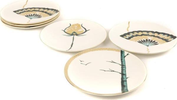 Mikasa Moor Grace 6'lı Pasta Tabağı 20 Cm - Image 1