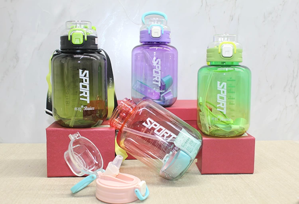 Pipetli Su Matarası 1100 Ml Bpa İçermez Alk3149 - Image 1