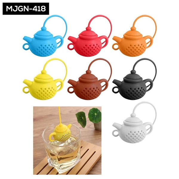 Çaydanlık Tasarımlı Çay Demleme Süzgeçi - Image 1