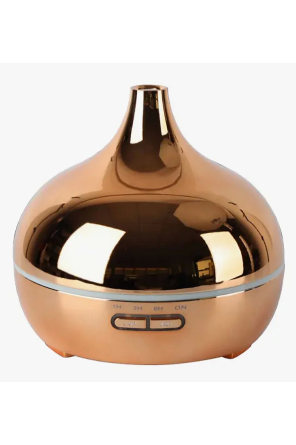 Hava Nemlendirici Parlak Gold Aromatik Oda Kokusu 550 Ml Kahve Aroma Difüzörü Buhar Nemlendırıcı - Image 1