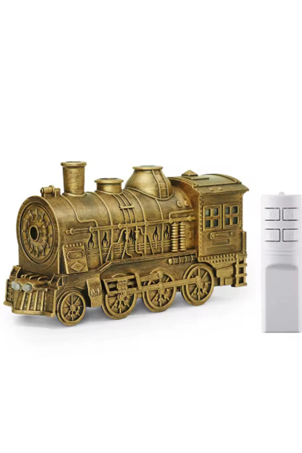 Tren Şeklinde Buharlı Oda Hava Nemlendirici Işık Buhar Makinesi Kumandalı - Image 1