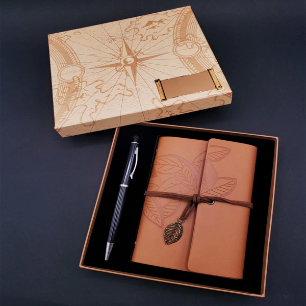 Taba Defter Ve Siyah Kalem - Image 1