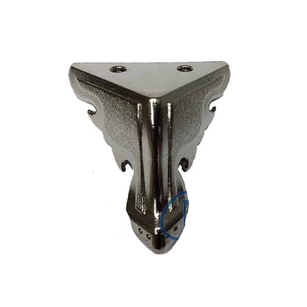 Kelebek Ahşap, Mdf, Sunta Sandık Ayağı, Kutu Ayak 2,5 Cm - Nikel - Image 1