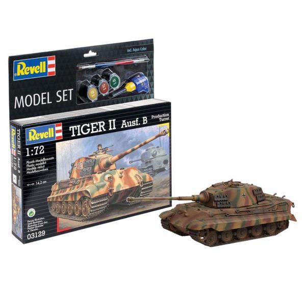 Revell Model Set Askeri Model Set Tiger II Ausf. B  63129 - Image 1