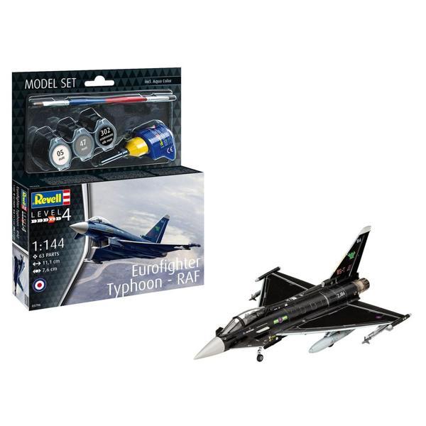 Revell Model Set Uçak Model Set Eurofighter Typhoon RAF 63796 - Image 1