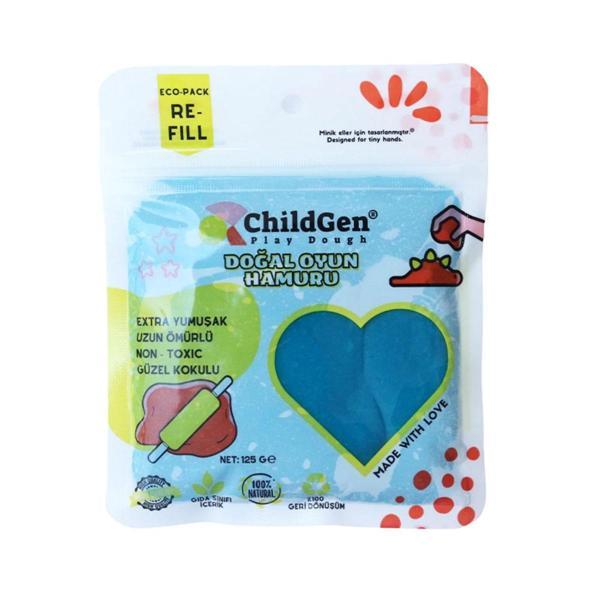 ChildGen Play Dough Poşet Hamur 125gr Mavi - Image 1