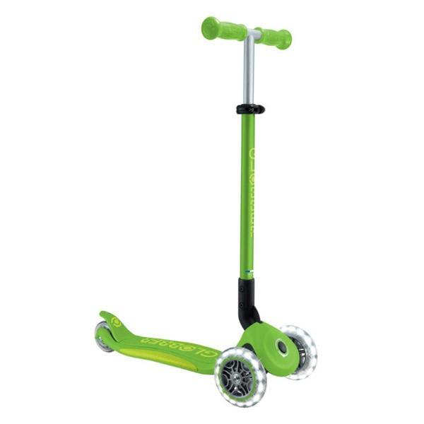 Globber Elite Deluxe Işıklı Scooter Elma Yeşili 439-606 - Image 1