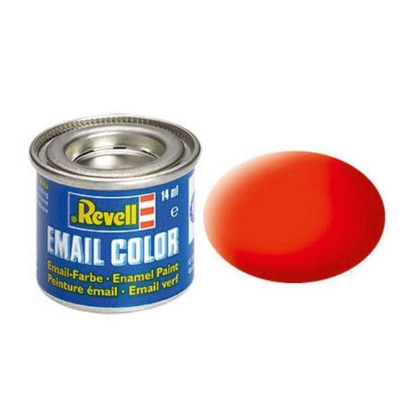 Revell 32125 Luminous Orange Mat 14 Ml Maket Boyası - Image 1