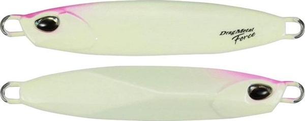 Duo Drag Metal Force Jig 80gr. 80mm PCC0509 Pink Head Glow - Image 1