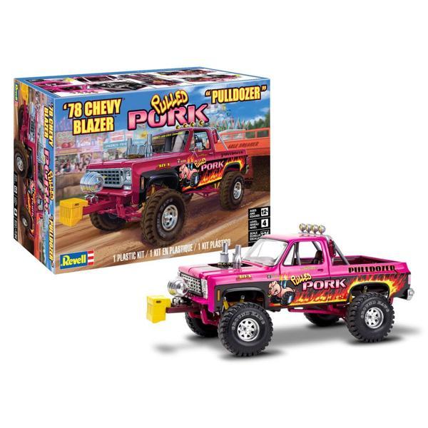 Revell Model Kit Araba 1978 Chevy Blazer Pulldozer 14532 - Image 1