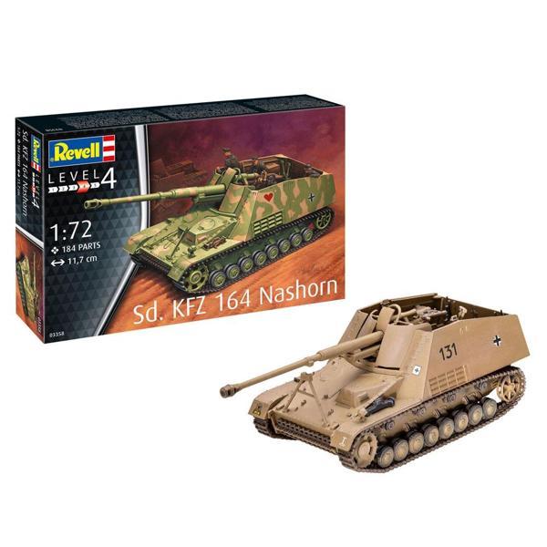 Revell Model Kit Askeri Sd.Kfz. 164 Nashorn 03358 - Image 1