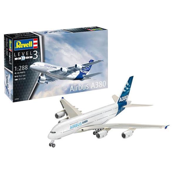 Revell Model Kit Uçak Airbus A380 03808 - Image 1