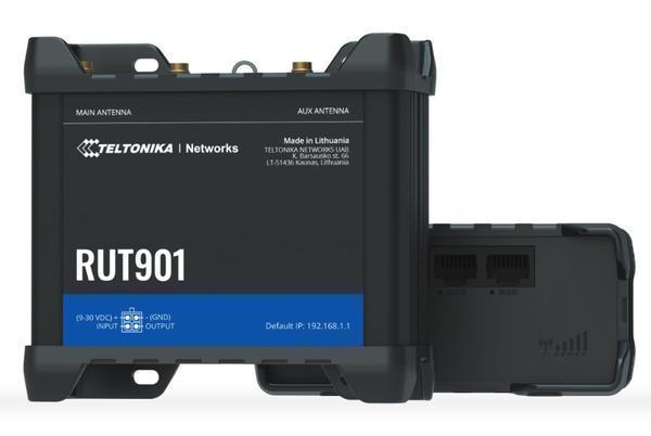 Teltonika TE-RUT901 4 Port Gigabit Endüstriyel Cellular Router - Image 1