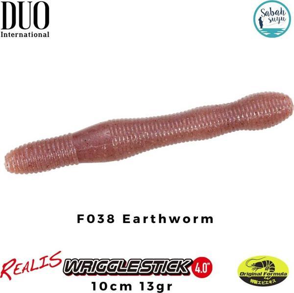 Duo Realis Wriggle Stick 4" 10cm 13gr F038 Earthworm - Image 1