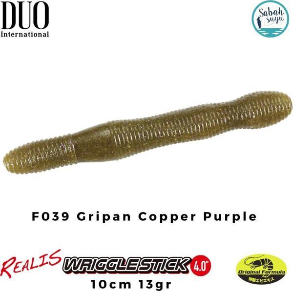 Duo Realis Wriggle Stick 4" 10cm 13gr F039 Gripan Copper Purple - Image 1