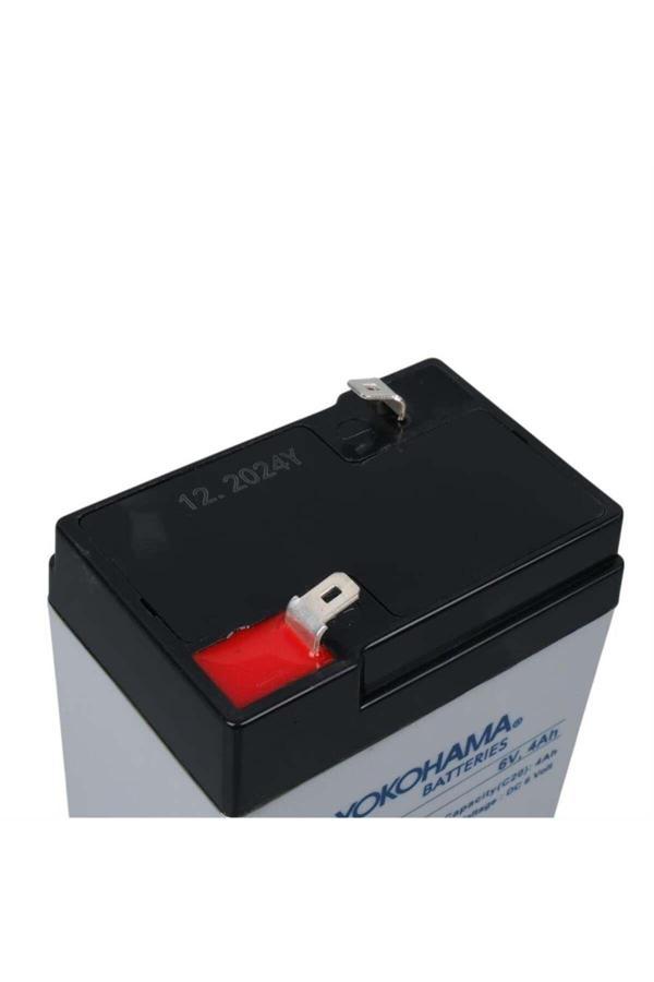 Yokohama Yh-64.0 6 Volt - 4 Amper Akü - Image 1