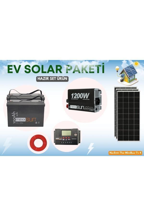 Tnl Dağ Evi Paketi Lifepo4 Güneş Enerjisi Sistem - Image 1