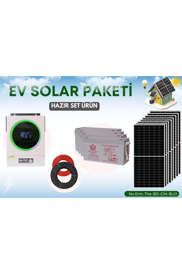 Tnl Konteyner Ve Prefabrikasyon Evler İçin Tüm İhtiyaçı Karşılayacak Güneş Enerji Sistemi - Image 1