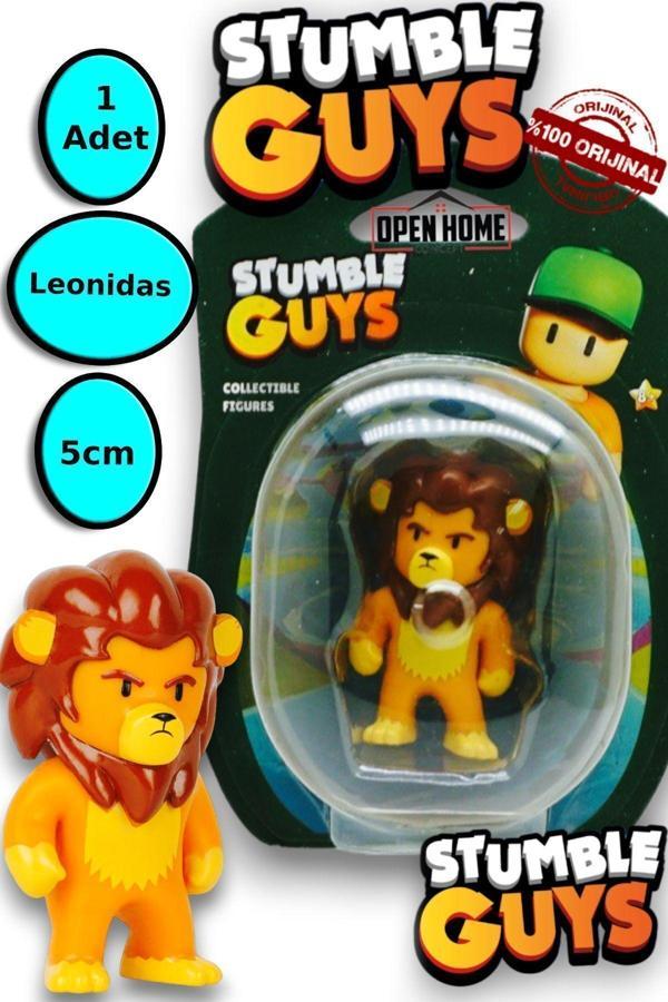 Stumble Guys 5 cm Tekli Figür  - Leonidas 1 ADET - Image 1