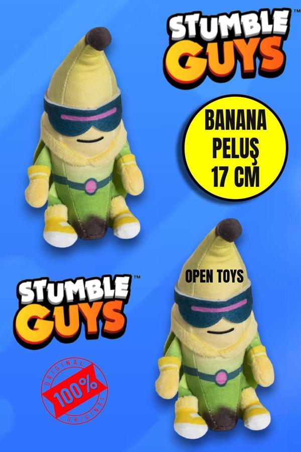 Stumble Guys Banana Peluş 17 Cm - Image 1