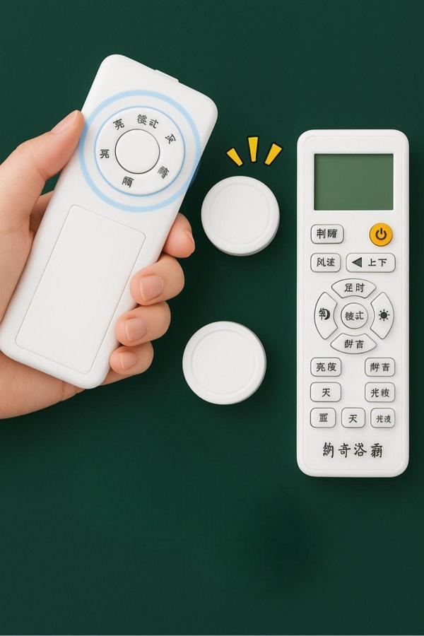 Mıknatıslı Kumanda & Telefon Tutucu | Çok Amaçlı Duvar Askısı - 2'li Set - Image 1