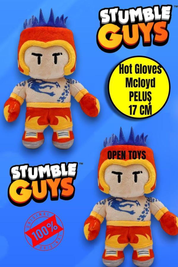 Stumble Guys Hot Gloves Mcloyd Peluş 17 Cm - Image 1