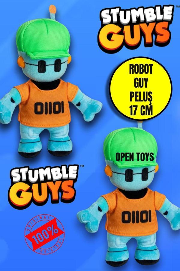 Stumble Guys Robot Guy Peluş 17 Cm - Image 1