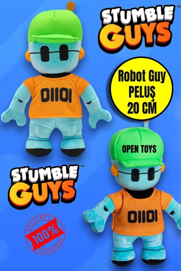 Stumble Guys Robot Guy Peluş 20 Cm - Image 1