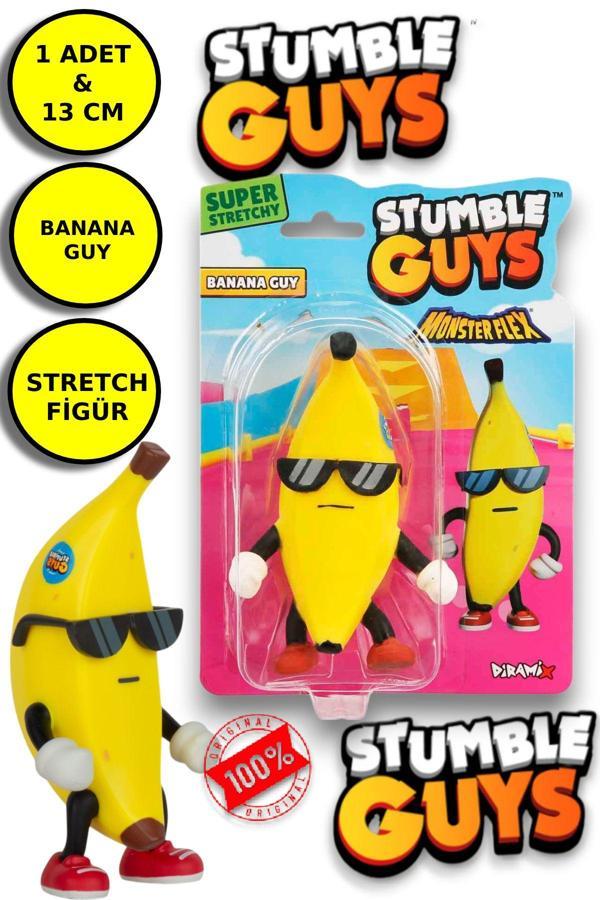 Stumble Guys Stretch Figür - Banana Guy - Image 1
