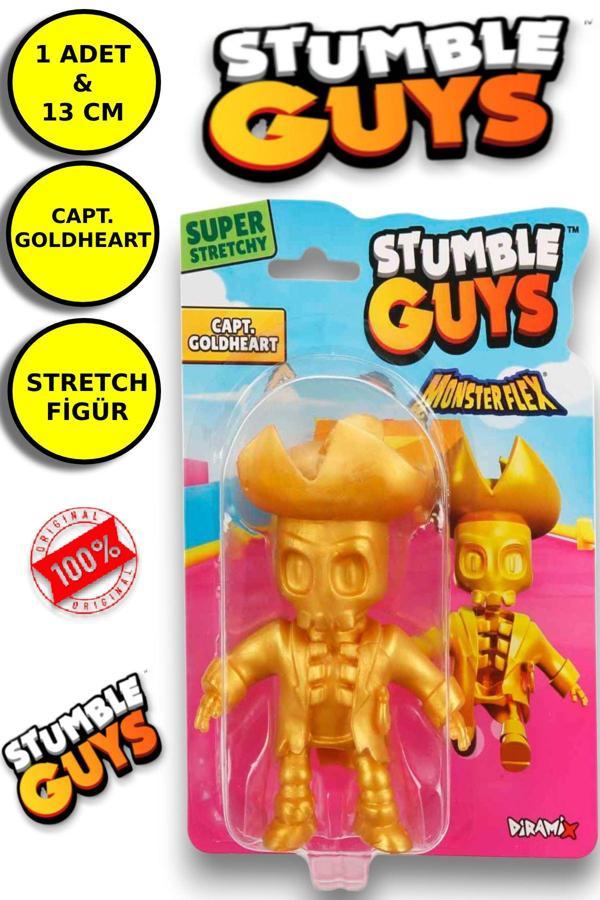 Stumble Guys Stretch Figür - Capt. Goldheart - Image 1