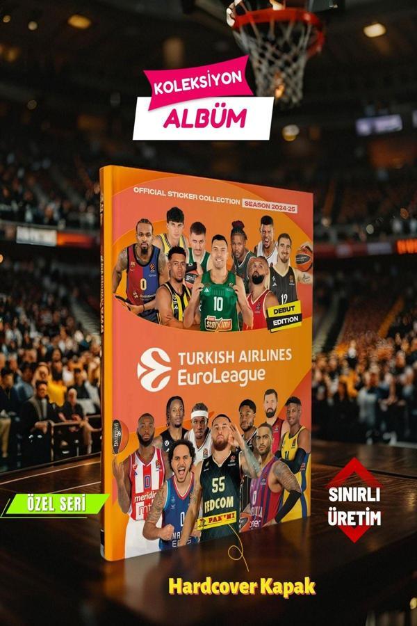 Panini 2024-25 Turkish Airlines Euroleague Özel Koleksiyon Albüm - Image 1