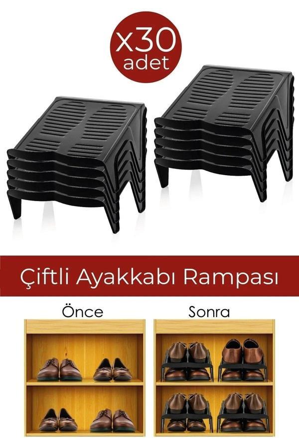 30'lu Çiftli Ayakkabı Rampası - Image 1