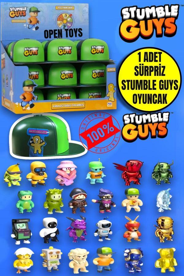 Stumble Guys Sürpriz Şapka Tekli 1 Adet Surpriz Oyuncak - Image 1