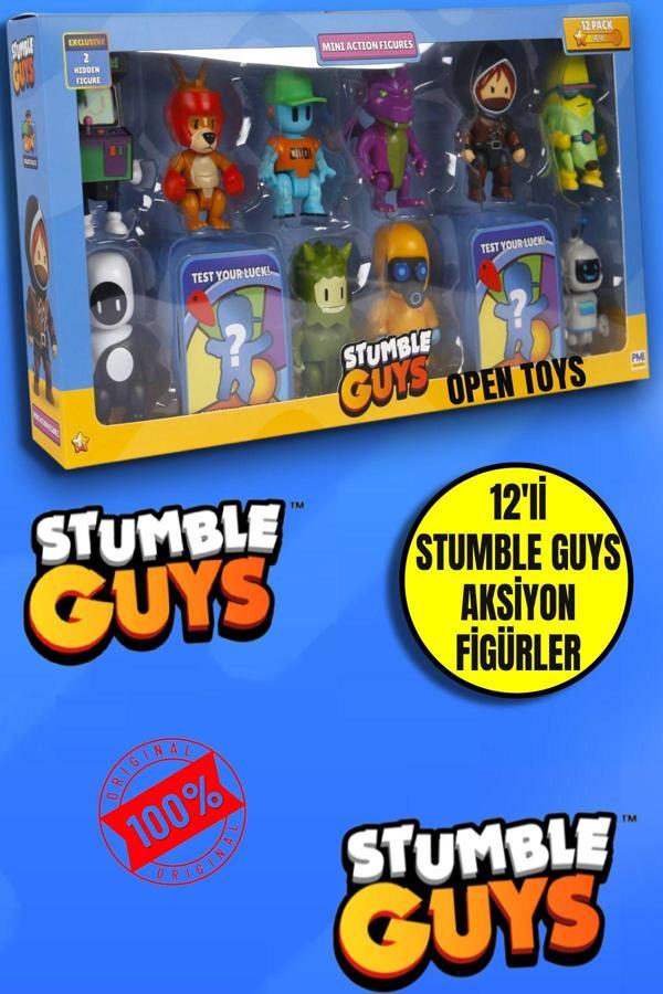 12'li Stumble Guys  Aksiyon Figür Set - Image 1