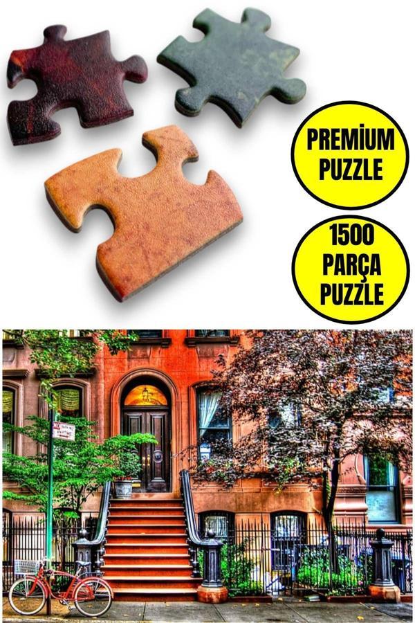1500 Parça Premium Puzzle Greenwich Village - Image 1